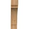 Ekena Millwork 6"W x 20"D x 26"H Merced Rough Sawn Knee Brace, Western Red Cedar BRC06X20X26MRC00RWR - alternate 2